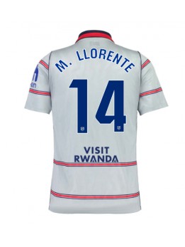 Atletico Madrid Marcos Llorente #14 Replika Tredje Kläder 2026-27 Kortärmad Atletico Madrid Marcos Llorente #14 Replika Tredje Kläder 2026-27 Kortärmad
